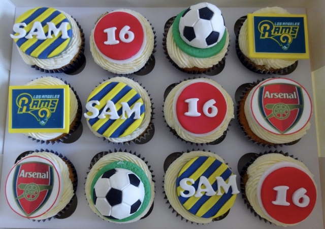 "16th Birthday Cupcakes"