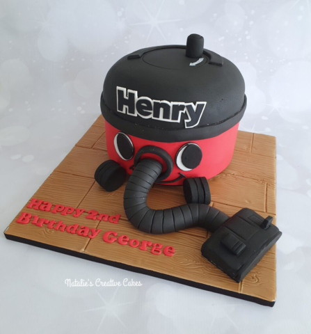 "Henry The Hoover Cake"