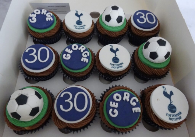 "Spurs Cupcakes"