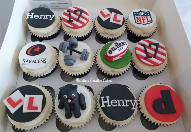 "17th birthday Cupcakes"