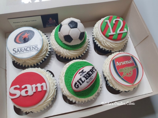 "Boys Cupcakes"