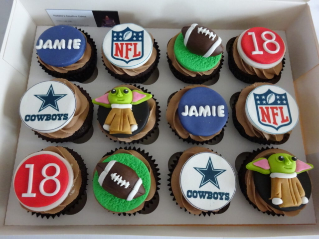 "18th Birthday Cupcakes"