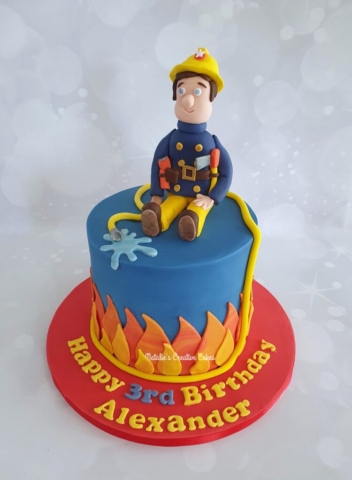 "Fireman Sam Cake"